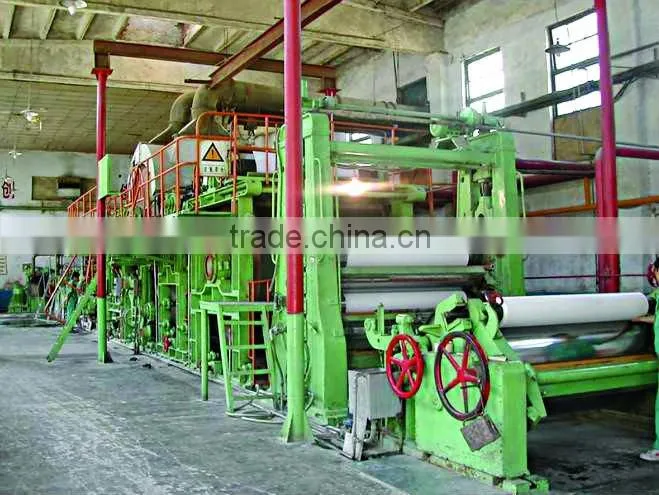 small model fluting paper machine