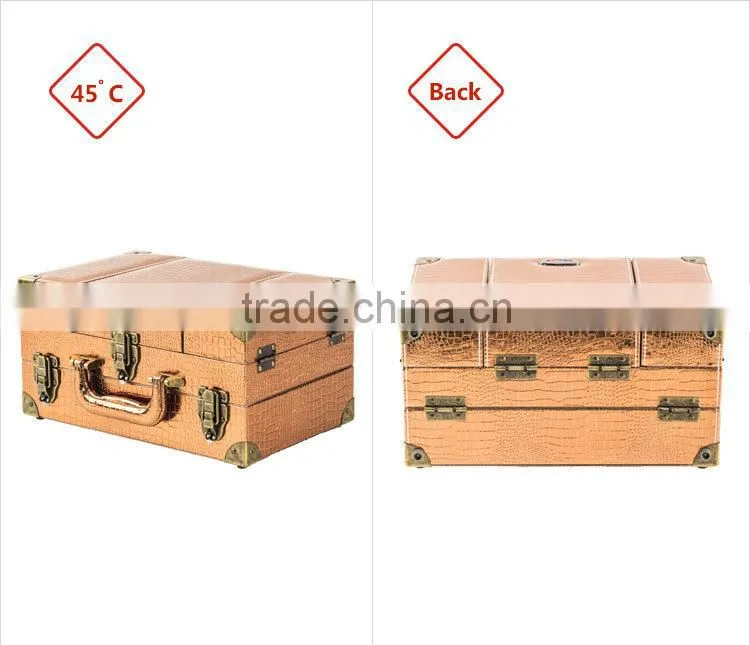 2015 New Fashion Whole World cosmetic vanity case