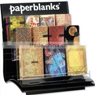 Acrylic counter book display racks