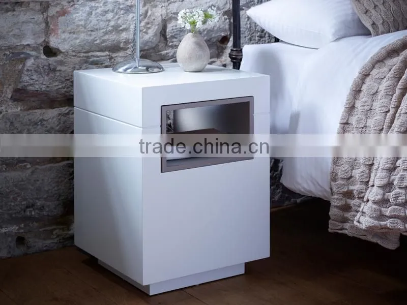 CB-2401MDF Gloss wooden Side Tables