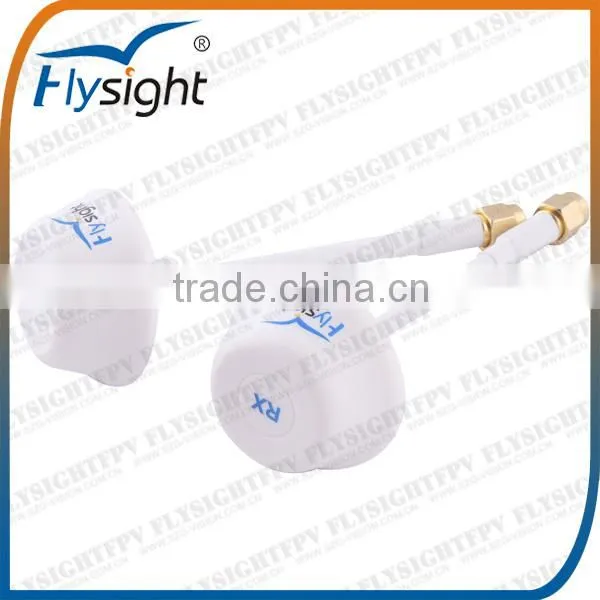 C013 5.8GHz 2.5dBi FPV Omnidirectional Cloverleaf Wireless Mushroom Antenna for Audio&Video Transmission