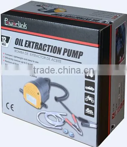 Z10017 12v Fluid Oil Diesel Extractor Transfer Siphon car truck Generato Tractors Pump