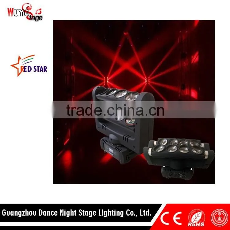 High Power 8*10W LED Spider RGBW 4in1 Beam moving head light
