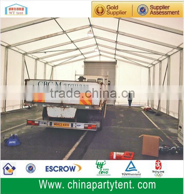 Outdoor strong aluminum frame clear span warehouse tents