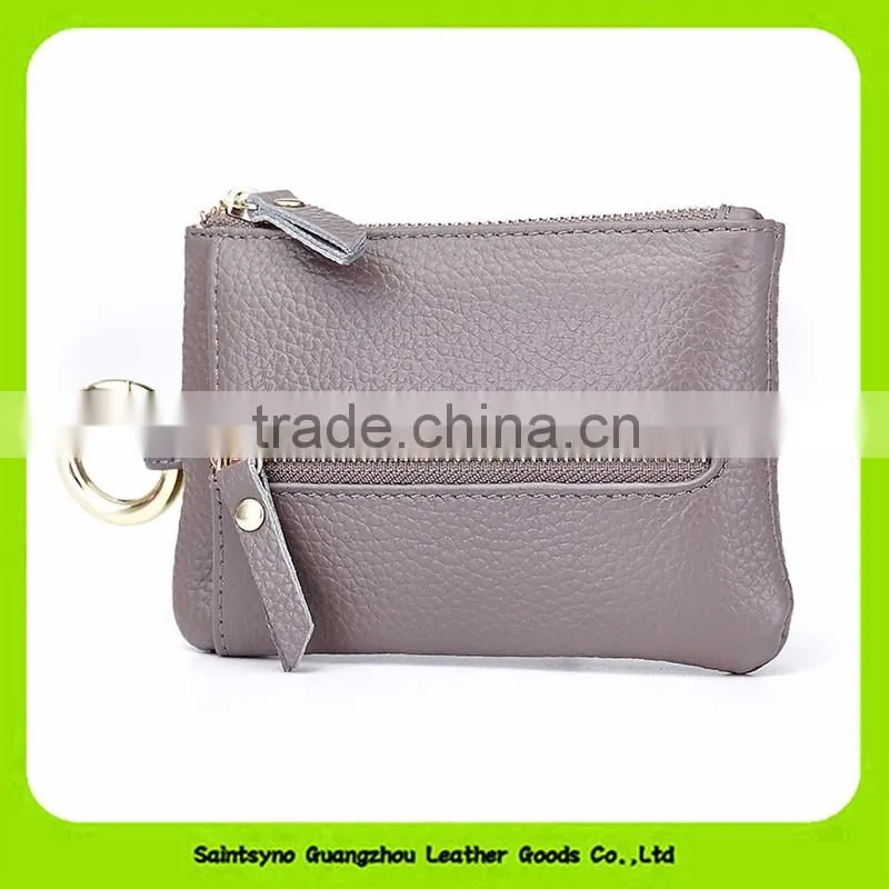 16666 Eco-friendly Cute key holder leather key ring holder for lady