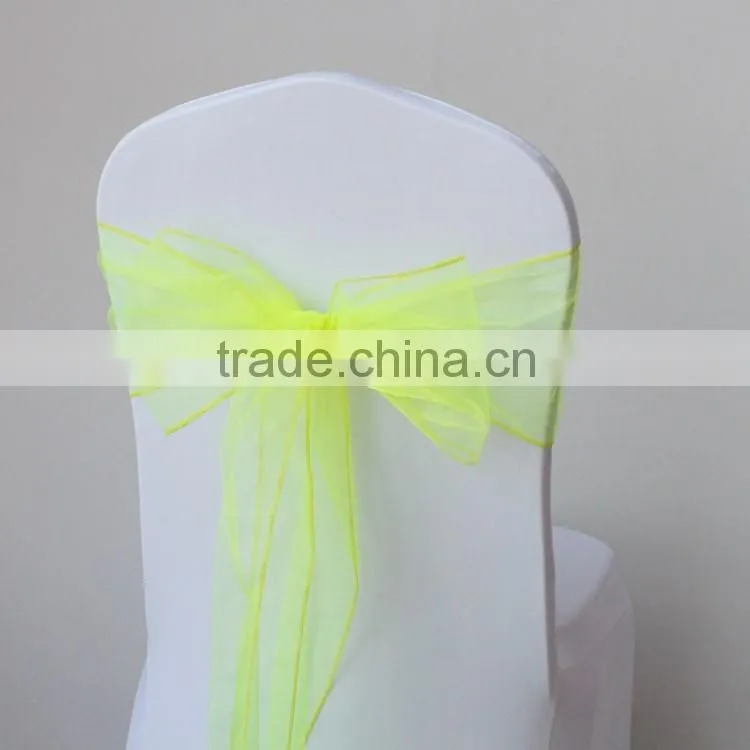 Fancy Wedding Spandex Chair Sashes