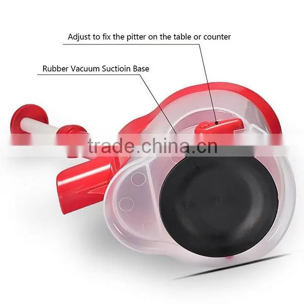 Hot sell kitchen gadgets plastic handle cherry pitter