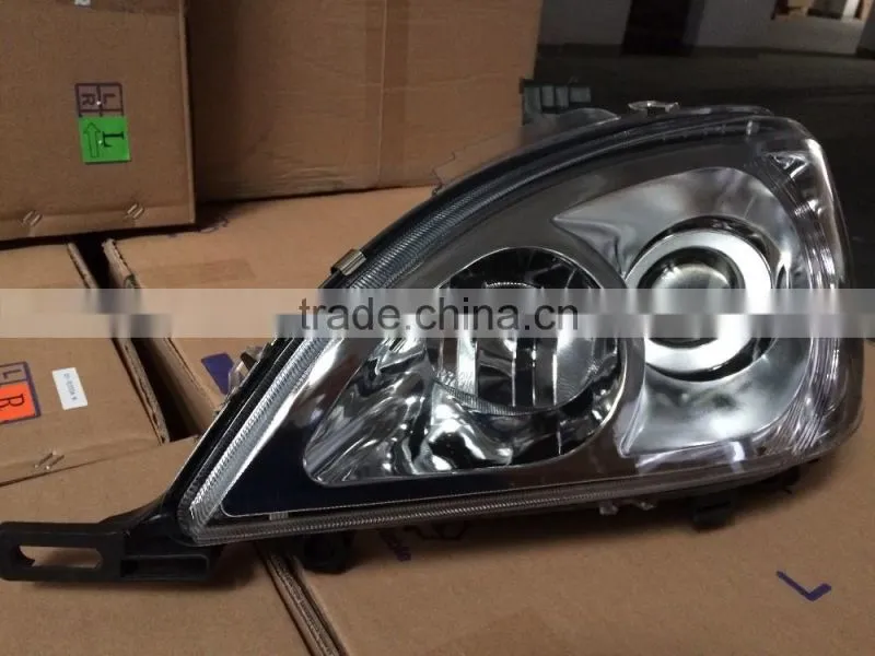 W163 ML 320 ML 430 ML55 AMG Black headlights head lamp assembly