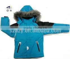 blue warm junior coats and jackets