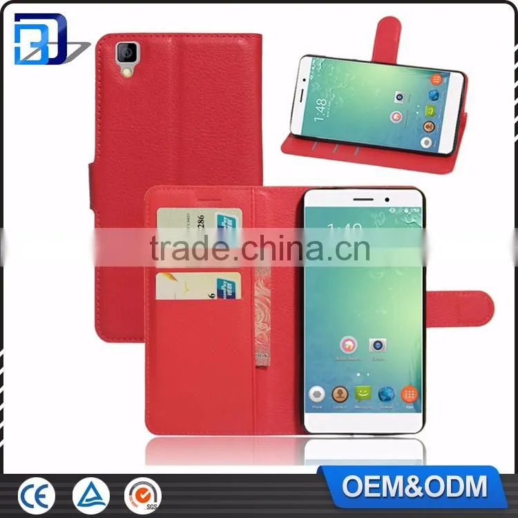 For Bluboo Maya Leather Case, Litchi Skin Wallet Leather Flip Case For Bluboo Maya Cell Phone Accessories