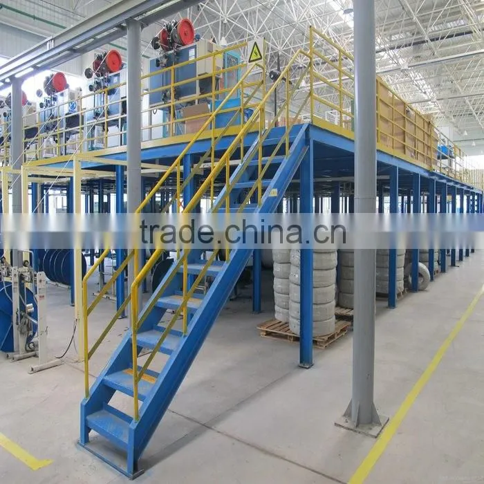 Storage Mezzanine Floor Rackimg System