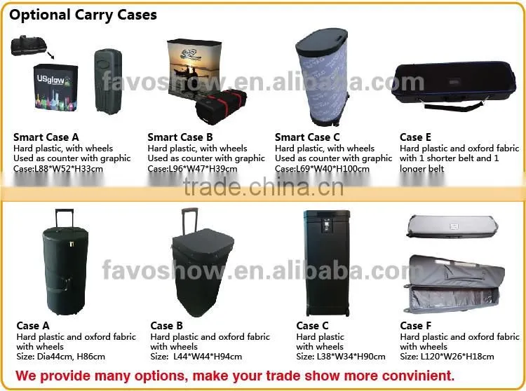 Aluminum And Tension Fabric Display Booth