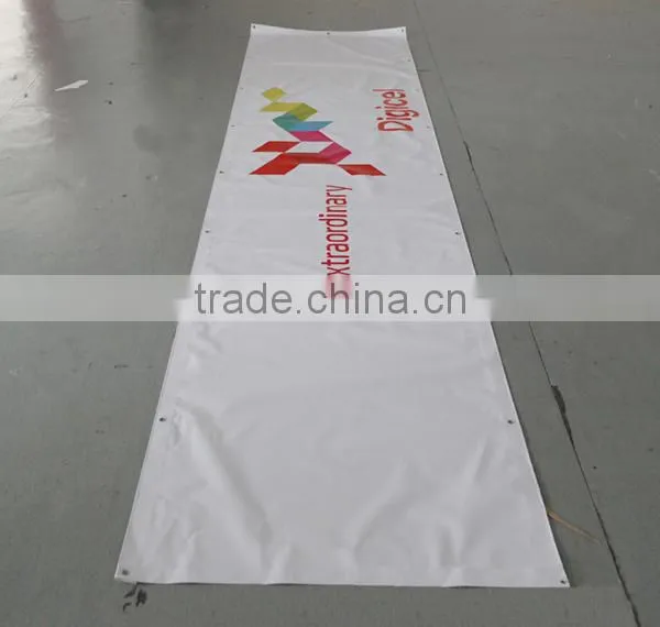 550D Black Backside Vinyl Hanging Banner
