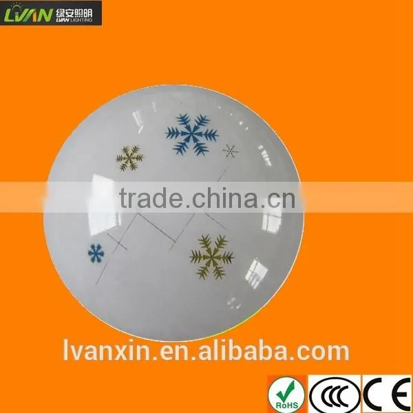 Acrylic round white color led garage ceiling light 12w ROHS LVD approved