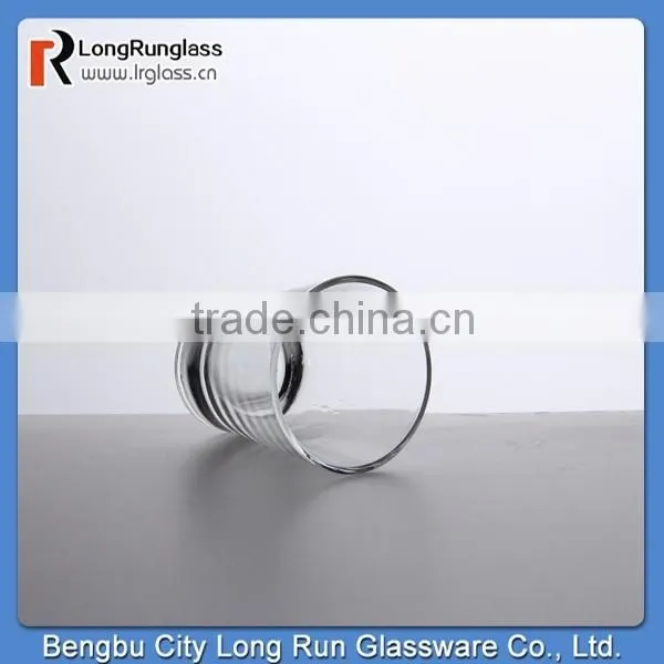 LongRun 2015 chip-resistant drinkware crystal rum glasses set of six