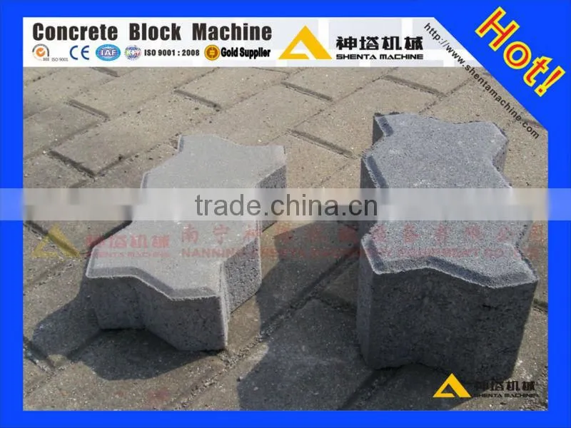 QTY10-15 manufacturers machine technologies hydroform automatic concrete cement block making machine production machinery