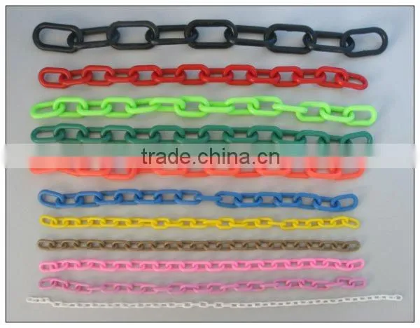 traffic roadway safety plastic chain