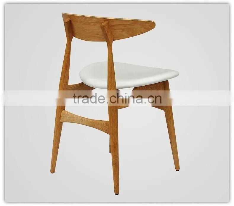Replica hans wegner solid wood chair