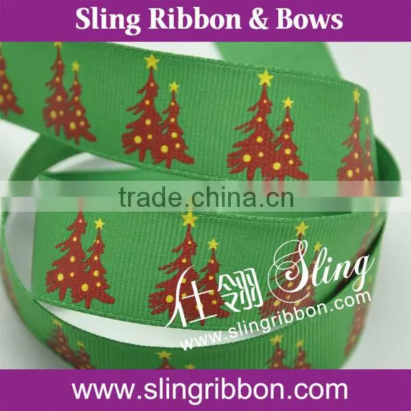 Green Christmas Tree Ink Printing Ribbon Wholesale