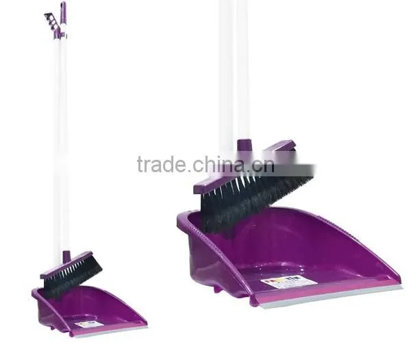 New Dustpan and Brush Set with Handle - Fast Selling Item