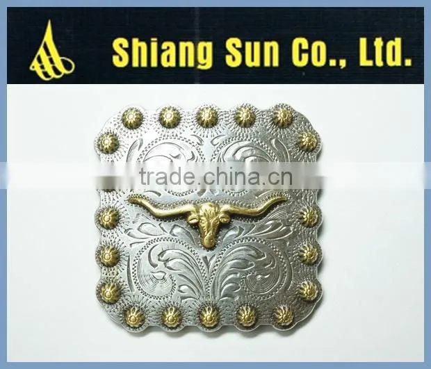 Custom cheap metal solid brass belt buckles