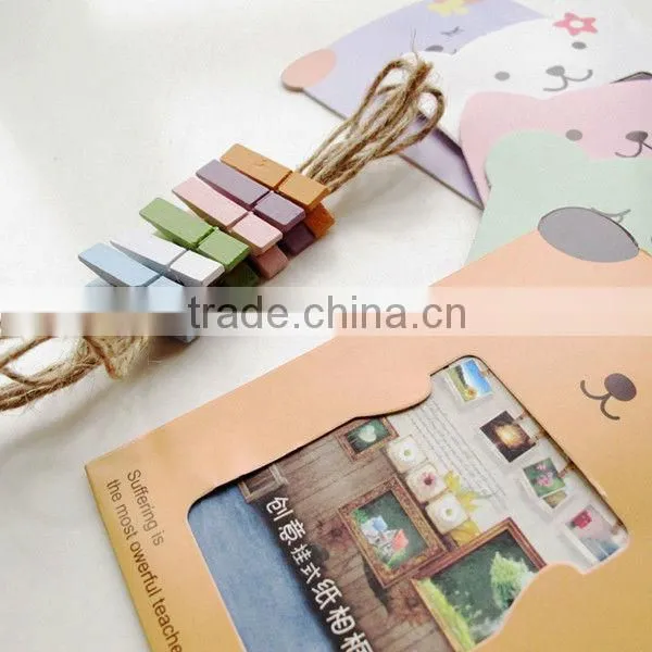 Shenzhen factory made hanging paper frames with wholesale