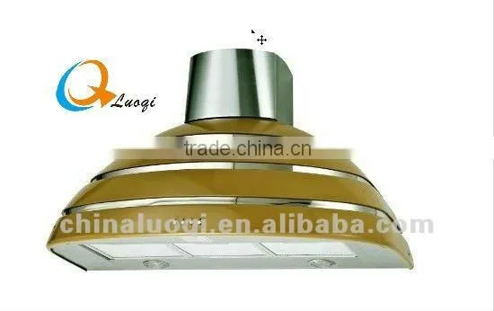 Hemispheric ABS+stainless steel range hood