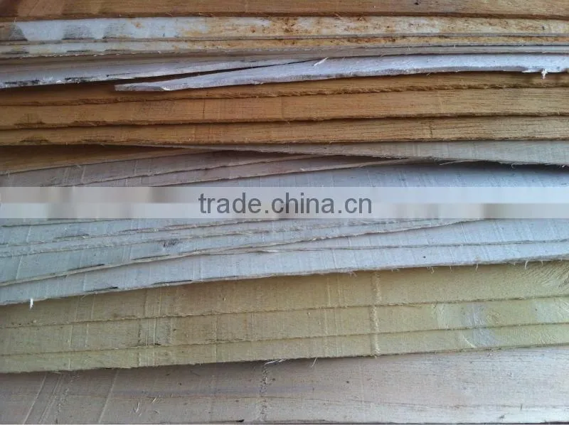 Short core veneer