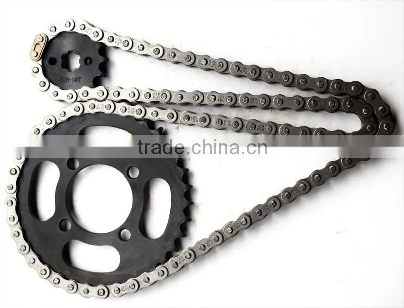 428 Motorcycle Chain & Sprocket
