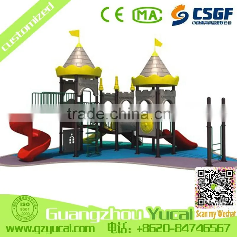 multi function children outdoor playground game kids slides equipment