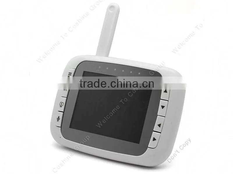 3.5" Color LCD 2.4Ghz Wireless Video Camera Night Vision 2X zoom Baby Monitor