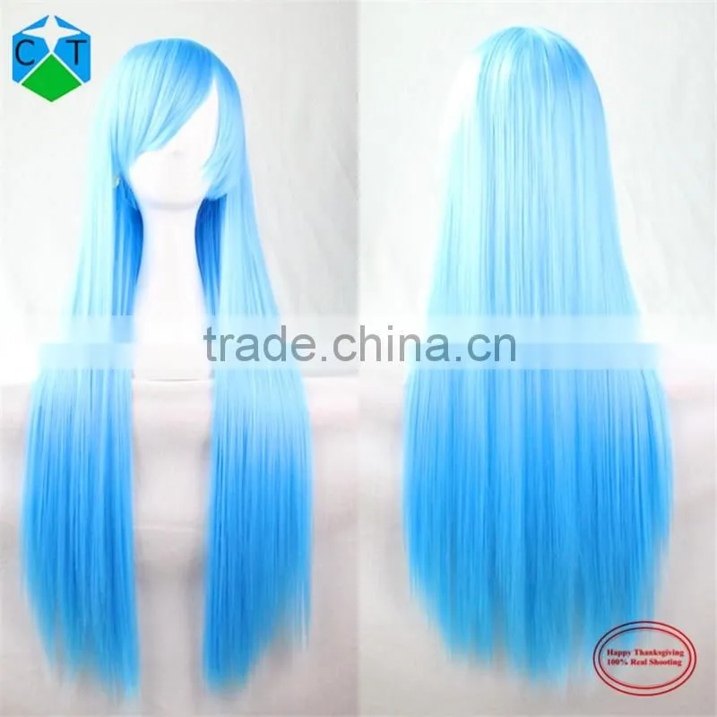 Cosplay Wig Long Purple Best Cosplay By 80CM Long Straight Hair Long Straight Wig Cosplay