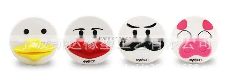 wholesale price colourful eye contact lens container