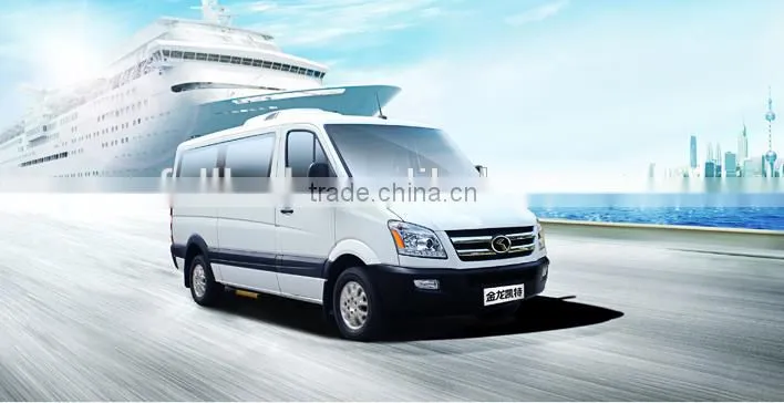 china made 3-19 seating kngte mini van bus for sale