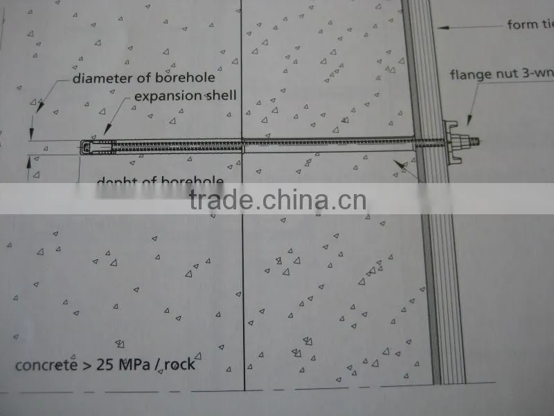 Formwork accessoires Concrete Anchor