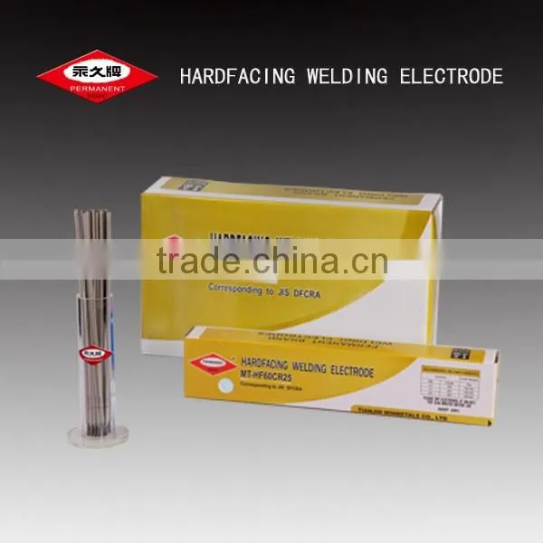 THE ONLY OWNER OF PERMANENT BRAND HARDFACING WELDING ELECTRODE FREE SAMPLE MT-HF60CR25