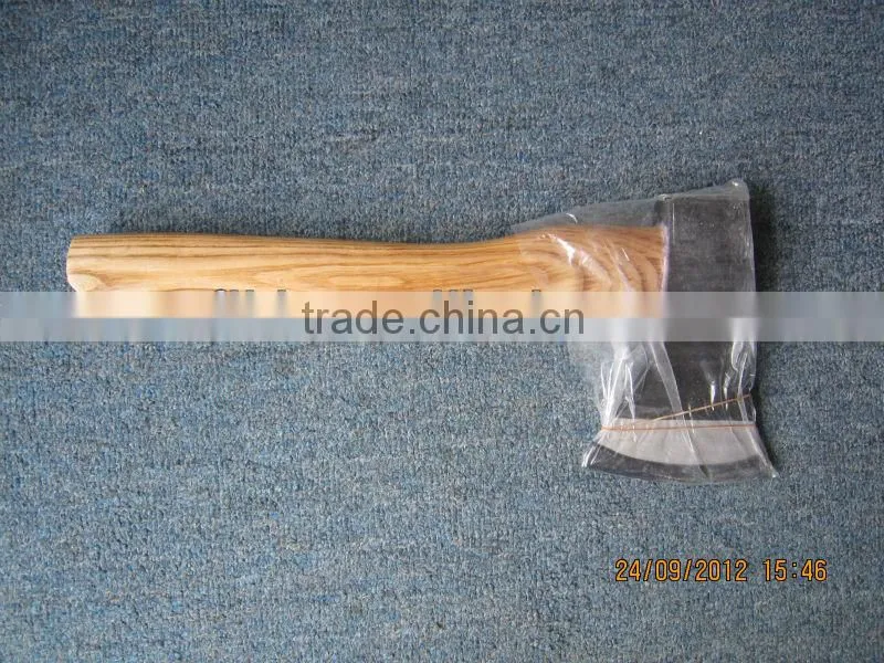Axewith long fiberglass handle