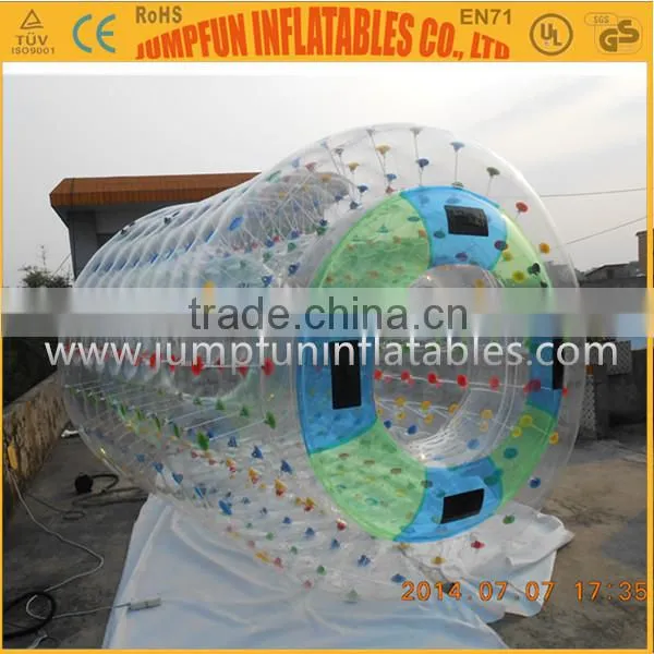 Cheap water roller Inflatable water walking ball/inflatable roller for sale,Inflatable water Cylinder