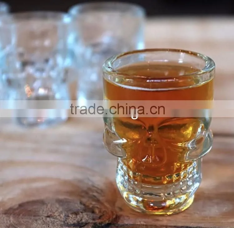 60ml 75ml 150ml 250ml Double wall crystal shot glass