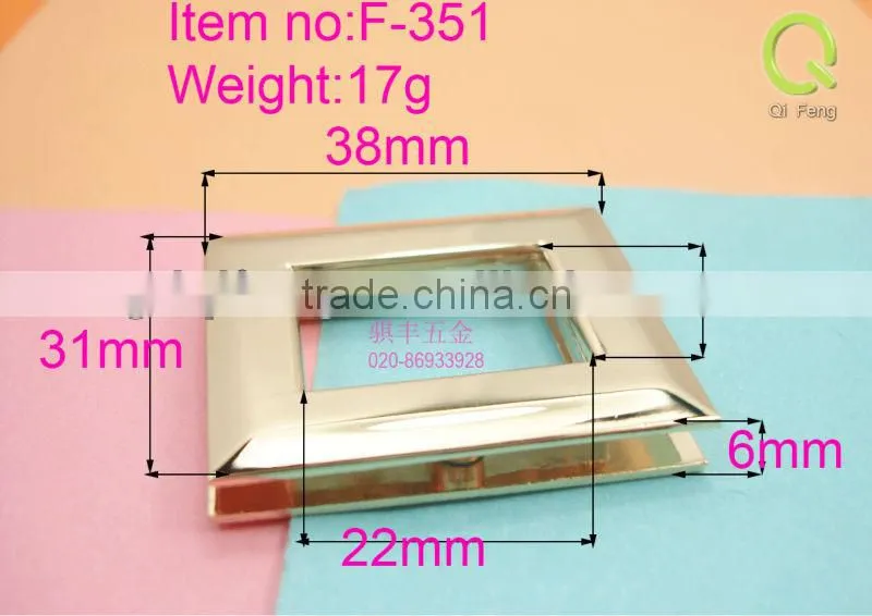 bag accessory metal purse handbag frames bag buckle f-351