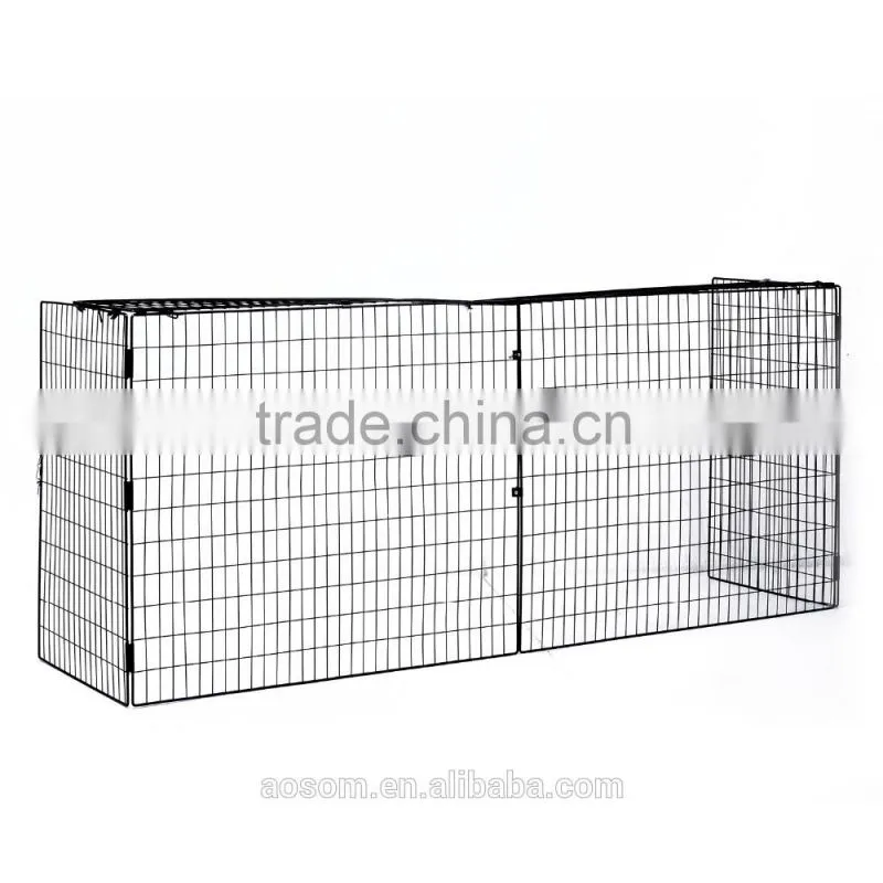 Homcom Black Extendable Fireguard Screen
