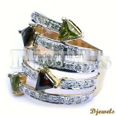 Gemstone Wedding Rings, Diamond Ladies Rings, Diamond Jewelry