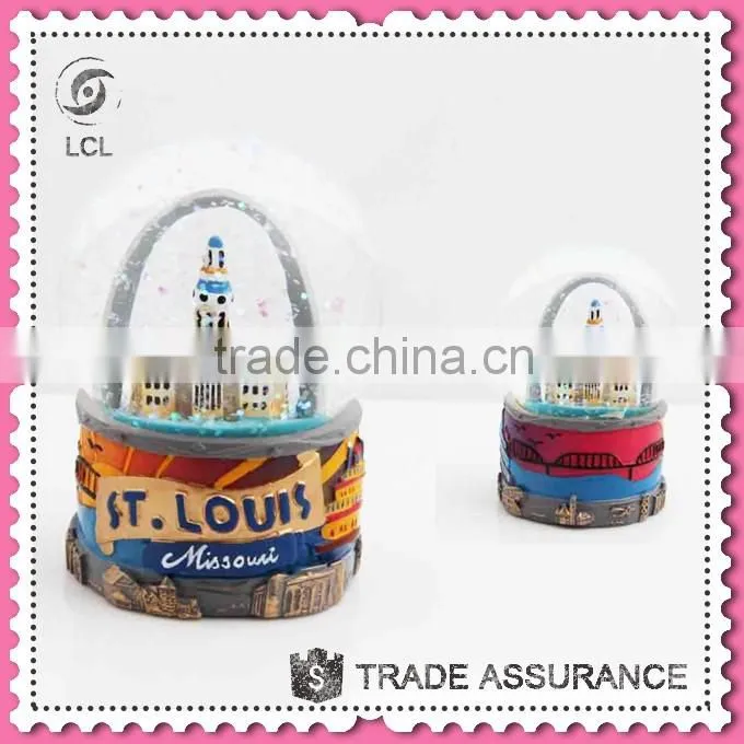 Castle snow globe supplies, snow globe with blowing snow