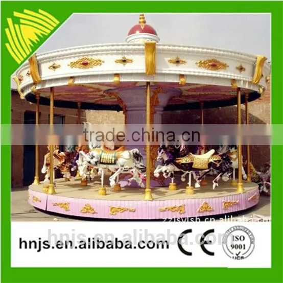 Amusement equipment factory mechanical horses carousel for sale