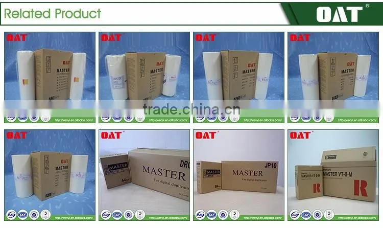For Ricoh Priport digital duplicator JP-80 A3 master roll