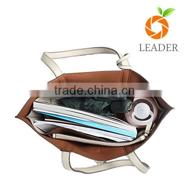 Latest stylish design superior quality import handbag from china