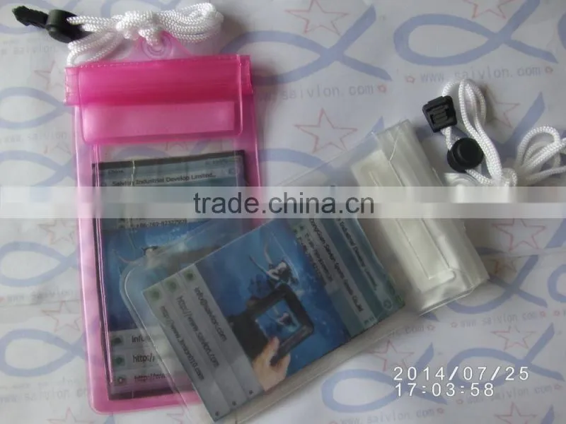 Full printing waterpoof mobile bag / watersports pouch