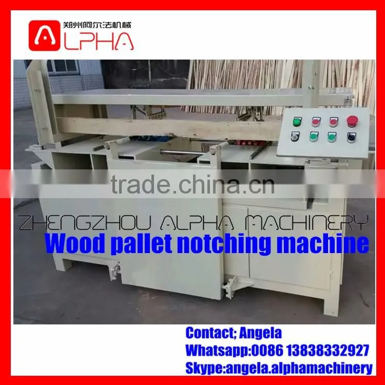 wood pallet machine/ wood notcher machines /wood pallet notching machine