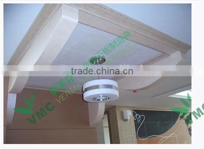 Interior Insulation Material Vermiculite Wall Paneling, Acoustic Wall Board