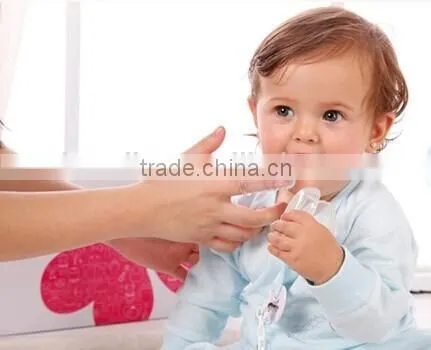 baby teeth brush /silicone baby teeth brush